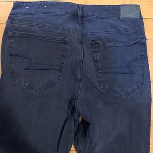American Eagle Navy Skinny Jeans